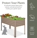 Best Choice Products 48x24x30in Galvanized Raised Garden Bed, Metal Elevated Planter Box, Vegetable Garden for Backyard, Patio, Balcony - Taupe by GreenHaven Gardens