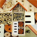 Lulu Home Wooden Insect House, Hanging Insect Hotel for Bee, Butterfly, Ladybirds, Beneficial Insect Habitat, Bug Hotel Garden, 10.4 X 3.4 X 5.4 Inch by GreenHaven Gardens