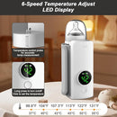 Portable Bottle Warmer,Travel-Friendly,Fast-Heating,Cordless & Rechargable,Baby Bottle Warmer,Comfortable Feeding Bottle Warmer on The Go,Precise Temperature by TinyTreasures Baby Boutique