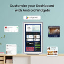 ApoloSign 15.6-inch Digital Calendar: Dual Mode Calendar with Google Play & Multi-calendar Sync, Electronic Planner & Chore Chart, Smart Touchscreen, Interactive Display for Family Schedules (Gray Wood, 15.6") by TinyTreasures Baby Boutique