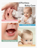 Momcozy Elite Baby Kit, Superior Baby Shower & Registry Essential Kit for Grooming & Health & Cleansing Care, Electric Nail File & Nasal Aspirator,Tummy Wrap,Thermometer,Bath Brush,Teether,Storage Bag by TinyTreasures Baby Boutique