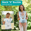 Baby Carrier Newborn to Toddler, Ergonomic Adjustable Toddler Carriers for 7-66 Lbs, Cozy Lightweight Infant Carrier with Neck Support, Baby Holder Carrier with Lumbar Support for Mom Dad by TinyTreasures Baby Boutique