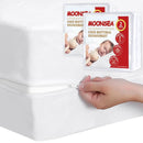 Waterproof Crib Mattress Protector Zippered 2 Pack, 6-Side Waterproof Crib Mattress Encasement, Durable Zipper, Noiseless, 28'' X 52" X 6" by TinyTreasures Baby Boutique
