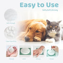 Tubuui Clay Paw Print Kit for Dogs Cats (Makes 2), Pawprint Keepsake Kit,Baby Hand and Footprint Ornament with Clay Imprint,DIY Dog Paw Print,Personalized Gifts for Pet Lovers by TinyTreasures Baby Boutique