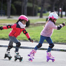 Sowume Adjustable Roller Skates for Girls and Women, All 8 Wheels of Girl's Skates Shine, Safe and Fun Illuminating for Kids by TinyTreasures Baby Boutique