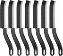 [7-Pack] Hard Bristle Crevice Cleaning Brush - Grout & Gap Crevice Brush for Window Tracks, Bathroom Corners, Kitchen Sink -Ergonomic Curved Handle Protects Hands, Cleaning Products Essential by CozyNest Decor