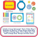 Spirograph Jr. — Jumbo Sized Gears Classic Retro Toy For Spiral Drawing Art Design Toy Kit for Smaller Hands — For Kids Ages 3 and Up by TinyTreasures Baby Boutique
