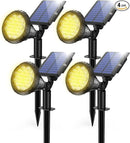 Solar Lights Outdoor, 2-in-1 Decorative Solar Landscape Lighting for Outside, IP67 Waterproof Garden Light Pathway Lighting Decor Led Landscape Lights for Yard Porch Fence Pool by GreenHaven Gardens