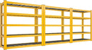 REIBII 72''H Garage Shelving 3010 LBS Storage Shelves Adjustable Metal Shelving 5 Tier Metal Shelves for Storage Industrial Shelf for Kitchen Pantry Warehouse Basement 72" HX35.5 WX16 D, 3 Pack by GreenHaven Gardens