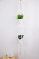 5 Packs Plant Hangers Indoor, Macrame Plant Hangers, Indoor Plant Hangers, Indoor Planter, Wall Plant Hanger, Hanging Planters for Indoor Plants, Hanging Planters for Outdoor Plants, Plant Lover Gifts by GreenHaven Gardens