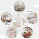 Kids Bed Canopy with Lace Hanging Canopy Net for Baby Crib Nook Castle Game Tent Nursery Play Room Decor (Butterfly) by TinyTreasures Baby Boutique