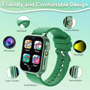 Vakzovy Kids Smart Watch for Boys with 26 Games, HD Touchscreen Camera Music Player Flashlight Pedometer Audiobook, Birthday Gifts Toy for Girls Age 6-12 Kids Smartwatch with Screen Protector Green by TinyTreasures Baby Boutique