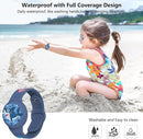Waterproof Airtag Bracelet Kids,Cute Cartoon Silicone Hidden Airtag Wristband Kids,Anti-Lost Apple Airtag Holder Case for Toddler,Airtag Case Watch Band Tracker for Child-Blue Shark by TinyTreasures Baby Boutique