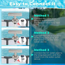 Pool Fountain Waterfall for Above Ground Pools, Smooth Flowing Pool Waterfall, Above Ground Pool Accessories, Cooling and Relaxation Pool Fountain for Outdoor Decor, Swimming Pool by GreenHaven Gardens