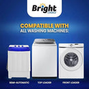Washing Machine Cleaner Tablets 24 Pack - Deep Cleaning Tablets for Front & Top Load, Works With HE Washers, Removes Residue, Odor & Pet Hair - 12 Month Supply of Washer Cleaner Descalers, Septic Safe by CozyNest Decor