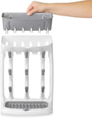OXO Tot Space-Saving Bottle Drying Rack, Baby Bottle Organizer for Countertop by TinyTreasures Baby Boutique