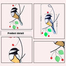 Lolitarcrafts Chickadee Stained Glass Suncatcher Bird Stained Glass Window Hangings for Window Decoration by GreenHaven Gardens