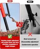 Basketball Hoop Outdoor 10 FT Height Adjustable, Portable Basketball Goals Systems with 45" Backboard for Youth Adults Kids - Backyard, Driveway, Indoor Play by TinyTreasures Baby Boutique