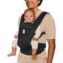 Ergobaby Omni Deluxe Baby Carrier Newborn to Toddler - Breathable Baby Carriers for Summer - All-Position Carrier with Enhanced Lumbar Support & Airflow (7-45 Pounds), Cotton, Onyx Black by TinyTreasures Baby Boutique