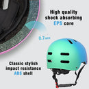 Skateboard Bike Helmet for Adults Women Men Youth Kids (2-3-5-8-14+ Years Boys Girls) - Lightweight Multi-Sport Adjustable Helmets for Bicycle Skateboard Scooter Skate Cycling by TinyTreasures Baby Boutique