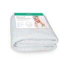 Newton Baby Waterproof Crib Mattress Pad | Ultra-Breathable Quilted Layer for Comfort & Universal Fitted Skirt for Secure Fit | Machine Washable | Crib Mattress Protector Pad Waterproof, 1 Pack by TinyTreasures Baby Boutique