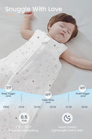 TotAha Toddler Sleep Sack 2T-4T, Soft Wearable Blanket Baby Sleep Bag, Light 0.5 TOG or Medium-weight 1.0 TOG Sleeping Sacks by TinyTreasures Baby Boutique