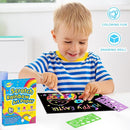 RMJOY Rainbow Scratch Paper Art for Kids: 60PCS Magic Arts Crafts Gifts Toys for Girls Boys Ages 4 5 6 7 8 9 Games Activities for Birthday Family Fathers Day Christmas Stocking Stuffers Easter(Boys) by TinyTreasures Baby Boutique