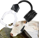 Kardeep 500W Bird Bath Heater, Cast Aluminum Submergible Stock Tank Heater De-icer Thermostatic Control Chicken Water Heater, Bird Bath Deicer for Winter Livestock by GreenHaven Gardens