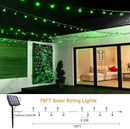 2 Pack Solar String Lights for Outside, Each 79Ft 240 LED Solar Lights Outdoor, 8 Modes Waterproof Solar Powered Fairy Twinkle Light for Backyard Patio Tree Party Garden Decoration, Green by GreenHaven Gardens
