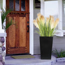 Melorca&Guilla Artificial Plants 4PCS 33.5“Fake Plant Tall Onion Fake Grass,Faux Grass Plants Artificial Grass Greenery Shrubs Bushes for Garden Shop Office Home Décor by CozyNest Decor