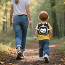 Accmor Toddler Harness Leash, Cute Excavator Child Walking Harness Tether Wristband Assistant Strap Belt Protector for Baby Boys, Collapsible Kids Leash + Anti Lost Wrist Link for Outdoor Travel Black by TinyTreasures Baby Boutique