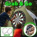 Funwares 36" Giant Dart Board for Adults and Kids, 25% Larger Than The Competition for Ultimate Indoor Fun and Outdoor Fun, Party Game for Families, Games for Kids 8-12, and Dart Game for Adults by TinyTreasures Baby Boutique