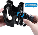 Accmor Stroller Cup Holder with Phone Holder, Bike Cup Holder, Universal Cup Holder for Uppababy Nuna Doona Strollers, 2-in-1 Cup Phone Holder for Stroller, Bike, Wheelchair, Walker, Scooter by TinyTreasures Baby Boutique