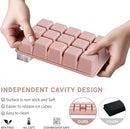 Silicone Ice Cube Tray 3 Pack, HANCELANT Ice Cube Mold, Ice Trays for Freezer with Lid for Whiskey, Baby Food, BPA Free, Easy Release by TinyTreasures Baby Boutique