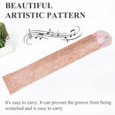 Recorder Instrument for Beginner Kids Adults,8-Hole Soprano Descant Recorder Music Flute with with Cleaning Rod & Leather Case For School Student Home Entertainment(2-Carved Pink) by TinyTreasures Baby Boutique