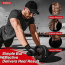 VINSGUIR Ab Roller Wheel, Abs & Core Workout Equipment for Home Gym with Knee Pad Accessories, Abdominal Wheel for Full-body Strength Training by CozyNest Decor