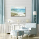 cozy country Coastal Wall Art 45"x30" - Beach Pictures Ocean Canvas Decor - Nautical Artwork Seascape Hand Painting for Living Room, Sea House by CozyNest Decor