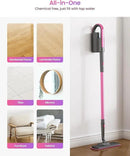 Schenley Steam Mop Cleaner with Detachable Handheld Steamer for Cleaning Hardwood, Laminate Floor, Tiles and Grout, with 7-in-1 Multi-purpose Accessories and Washable Microfiber Pads by CozyNest Decor