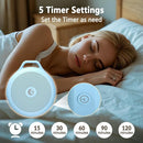 Portable White Noise Sleep Sound Machine for Home and Travel. Perfect for Your Sleeping Baby with a dimmable Night Light and Long Battery Life. Baby Essential Adult/Child Lock Feature. by TinyTreasures Baby Boutique
