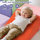 Lischwert Foam Climbing Blocks for Toddlers 1-3, Soft Play Set with Crawling Exploration Toys, Indoor Outdoor Infant Safe Blocks for Baby Gym Toddler Playground by TinyTreasures Baby Boutique