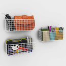 Joben Oligey 3 Set [Extra Large] Hanging Wall Wire Baskets, Farmhouse Food Storage Kitchen Pantry Laundry Closet Garage RV, White by CozyNest Decor