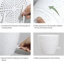 Large Self Watering Pots, 12/10/9 Plastic Planters with High Drainage Holes and Deep Reservoir for Indoor Outdoor Garden Plants and Flowers, White Speckles by GreenHaven Gardens