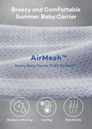 Konny Baby Carrier Flex SoftBreeze with Head Support - Adjustable, Easy to Wear Baby Wrap Sling, Perfect for Newborn Babies Essentials up to 44 lbs (M-4XL) - Neutral Beige by TinyTreasures Baby Boutique