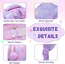 Kids Backpack for Girls - School Bags for Middle School Students - Book Bag for Elementary Primary - Kawaii Ita Backpack - Purple by TinyTreasures Baby Boutique