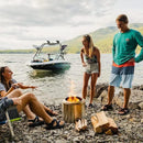 Solo Stove Ranger with Stand Fire Pit Kit - Portable 15 inch Wood Burning Low Smoke Portable Firepit | Perfect for Tailgating RV | Made from Durable Stainless Steel by GreenHaven Gardens