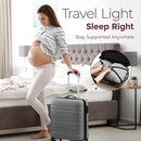 Momcozy Memory Foam Portable Pregnancy Pillow – W Shaped Maternity Great Support for Side Sleepers, Adjustable Travel Wedge Pillow for Back, Belly, and Hip Relief, Ideal for Pregnant Women, Grey by TinyTreasures Baby Boutique