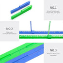 Height Measurement for Wall, Children Height Ruler, 3D Removable Growth Chart, Splicing Sliding Measuring Ruler for Kids and Nursery 79 inch (Green) by CozyNest Decor