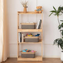 OIAHOMY 3 Pack Storage Baskets for Organizing, Woven Cotton Rope Basket for Shelves, Closet Organizer Bins with Handles, Rectangle Toy Organization, 13.78''×9.84''×5.5'', Brown & Black by TinyTreasures Baby Boutique