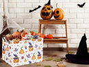 HIYAGON Rectangular Halloween Basket Trick or Treat Basket for Kids Boys and Girls Pumpkin Candy Box for Halloween Parties Cute Storage Bin Organizer Box Room Decor(Pumpkin) by TinyTreasures Baby Boutique