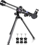 ArtCreativity Telescope for Starters - Includes Tripod Stand and 20x, 30x, 40x Eyepieces - Expensive Birthday Gifts for Kids Ages 3+ by TinyTreasures Baby Boutique